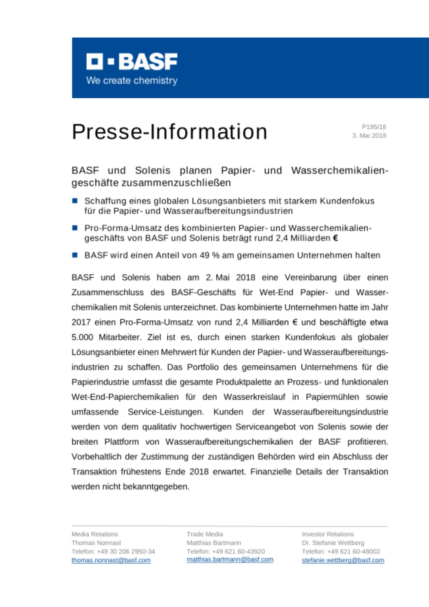 Presse-Information Presse-Information
