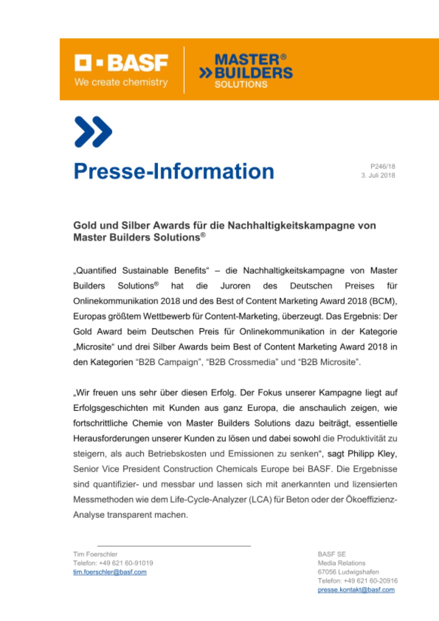 Presse-Information Presse-Information