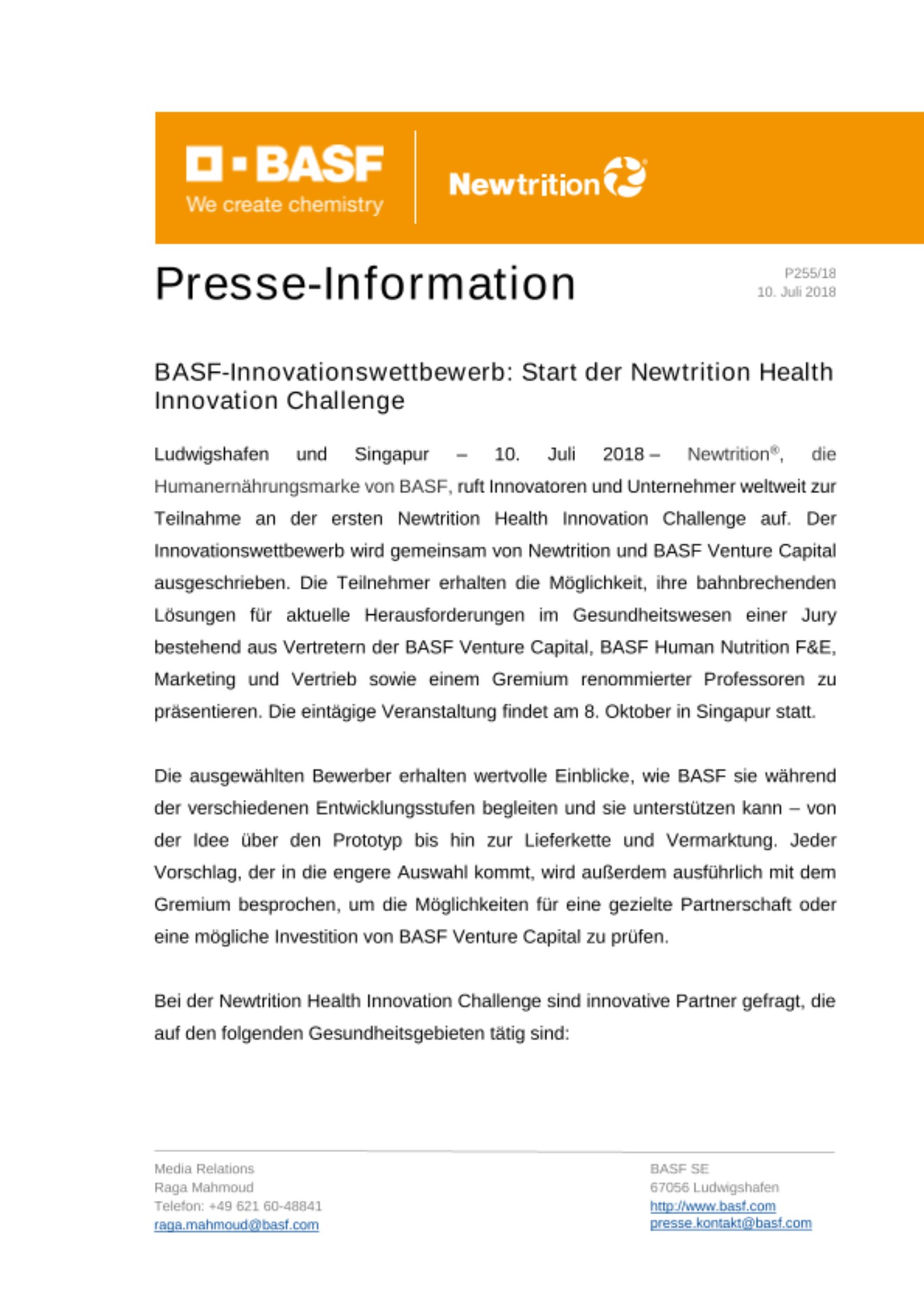 Presse-Information Presse-Information