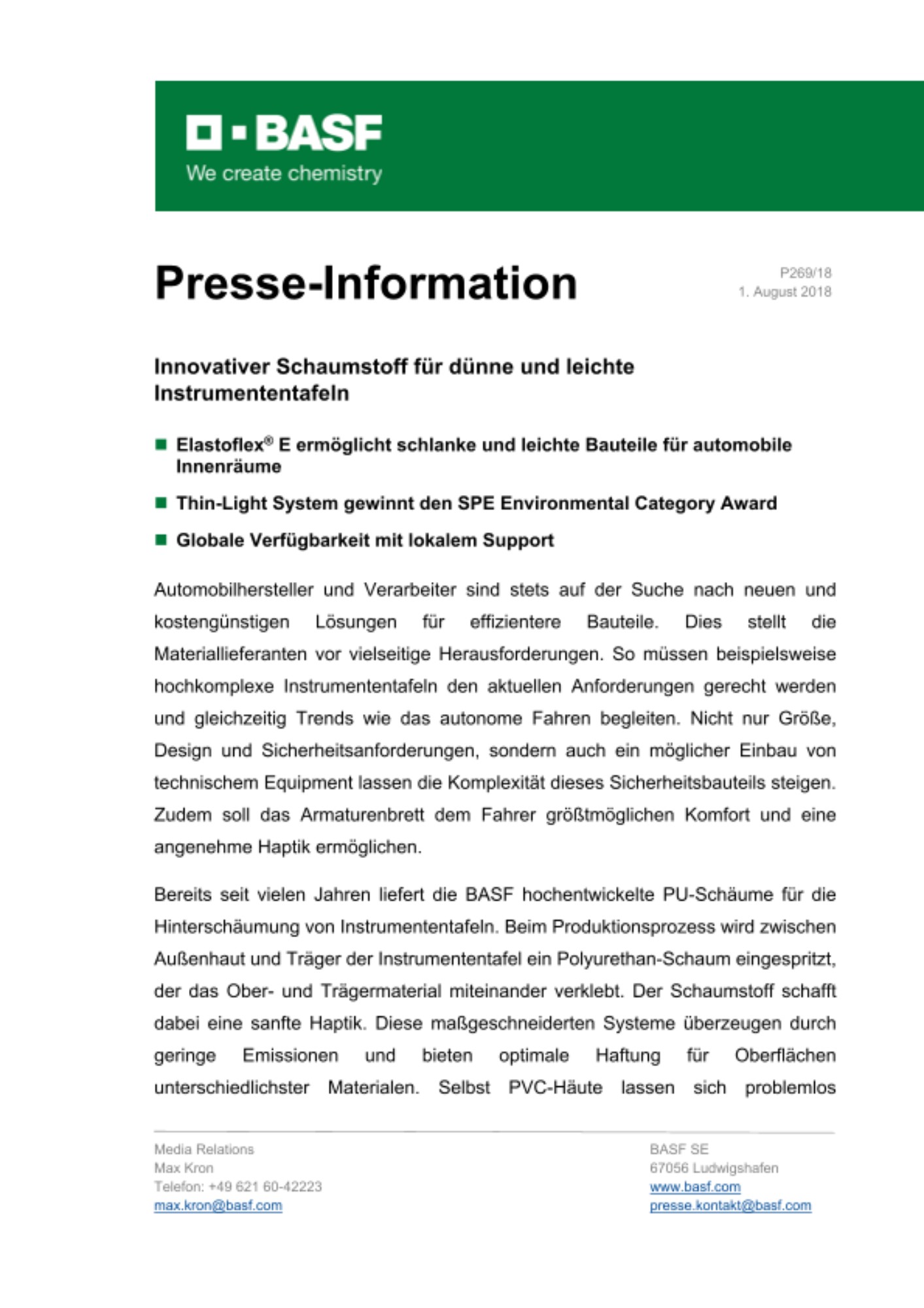Presse-Information Presse-Information