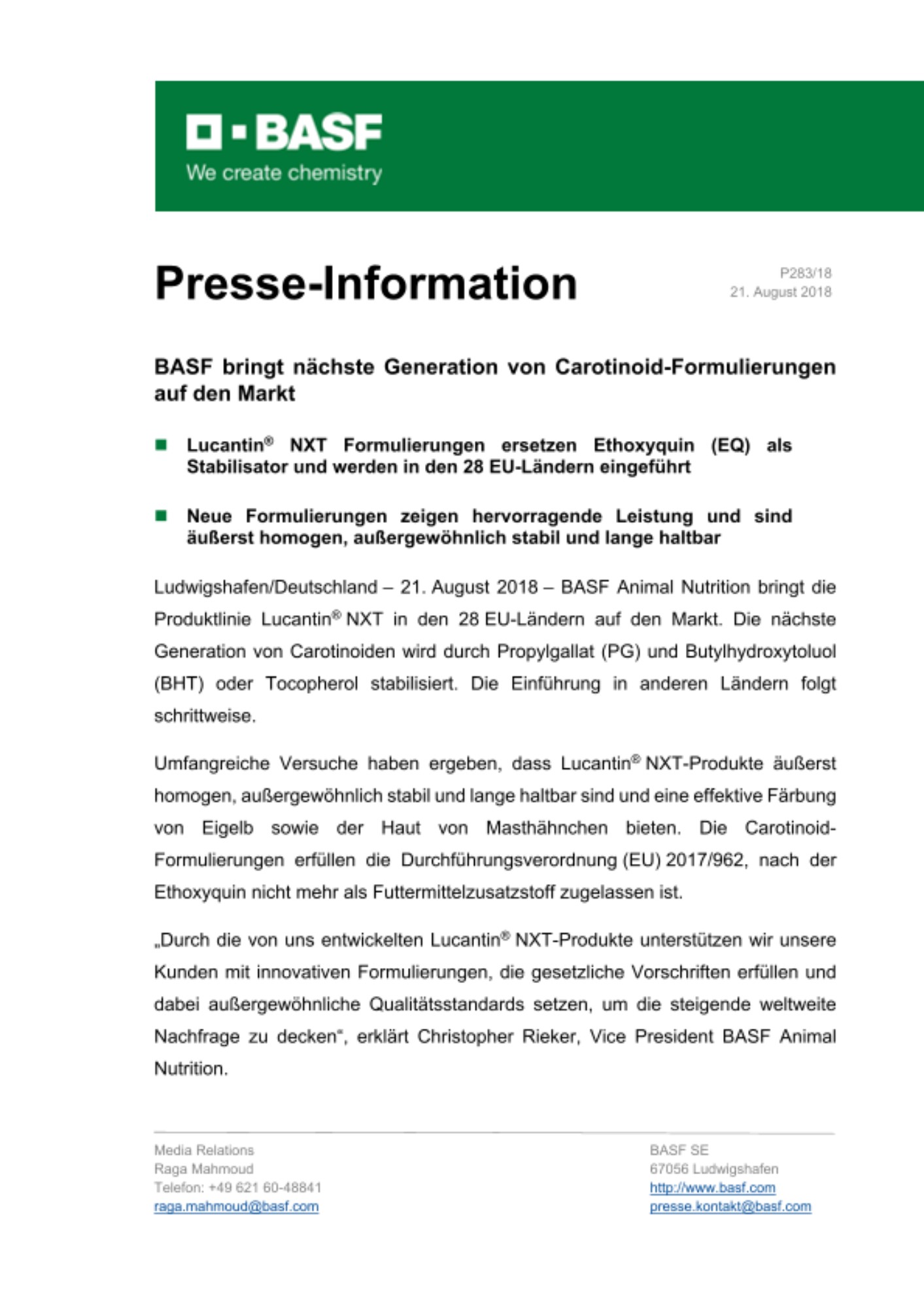 Presse-Information