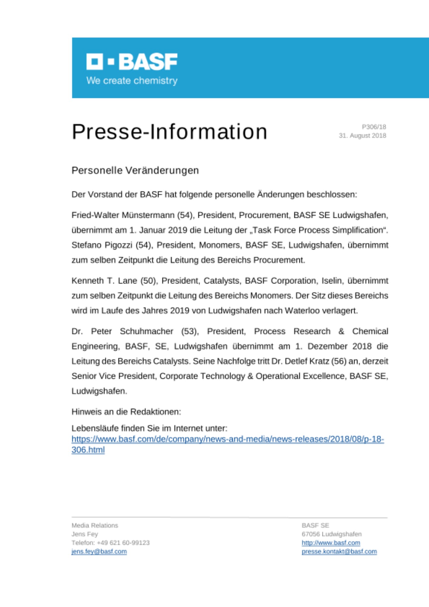 Presse-Information Presse-Information