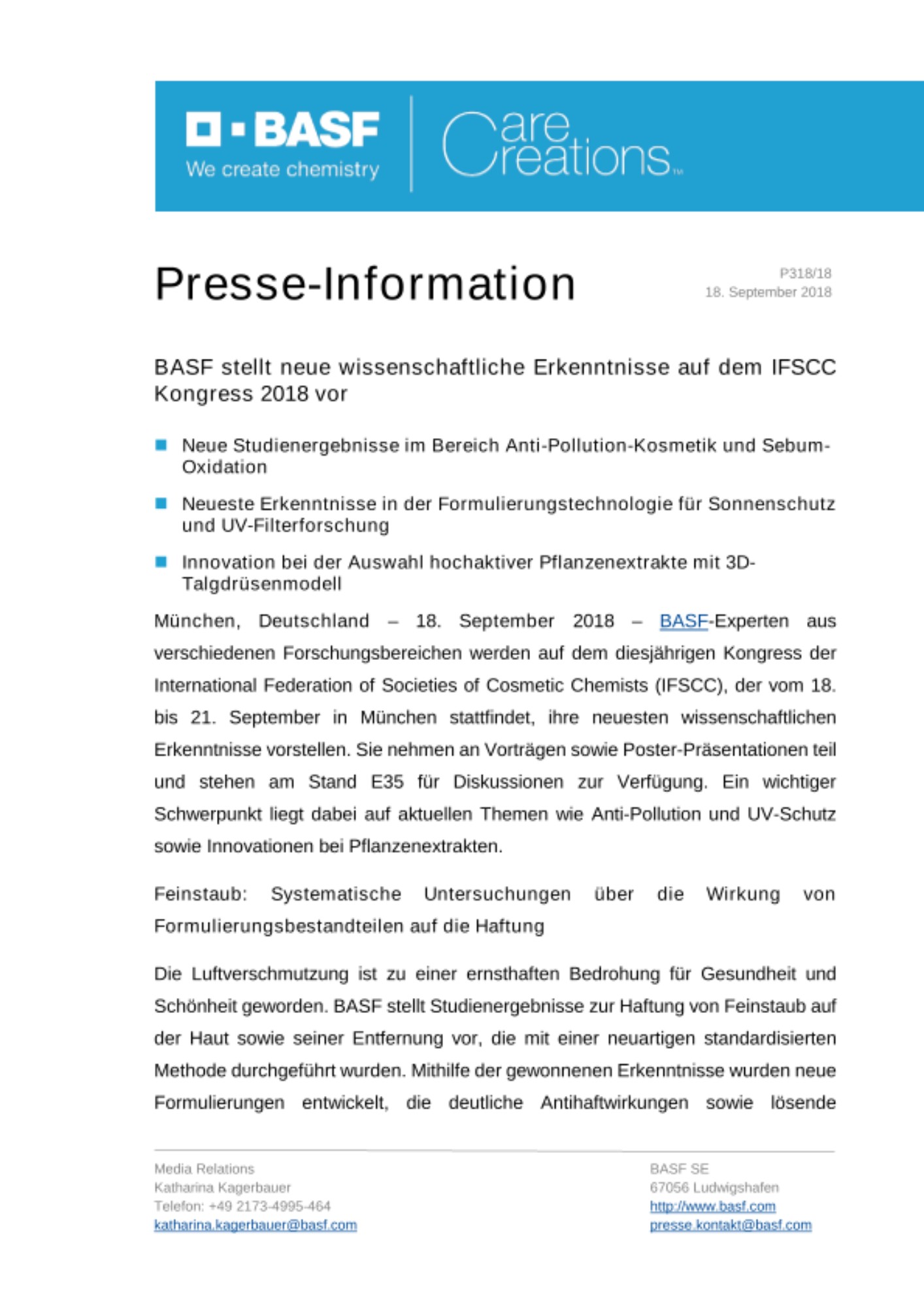 Presse-Information Presse-Information