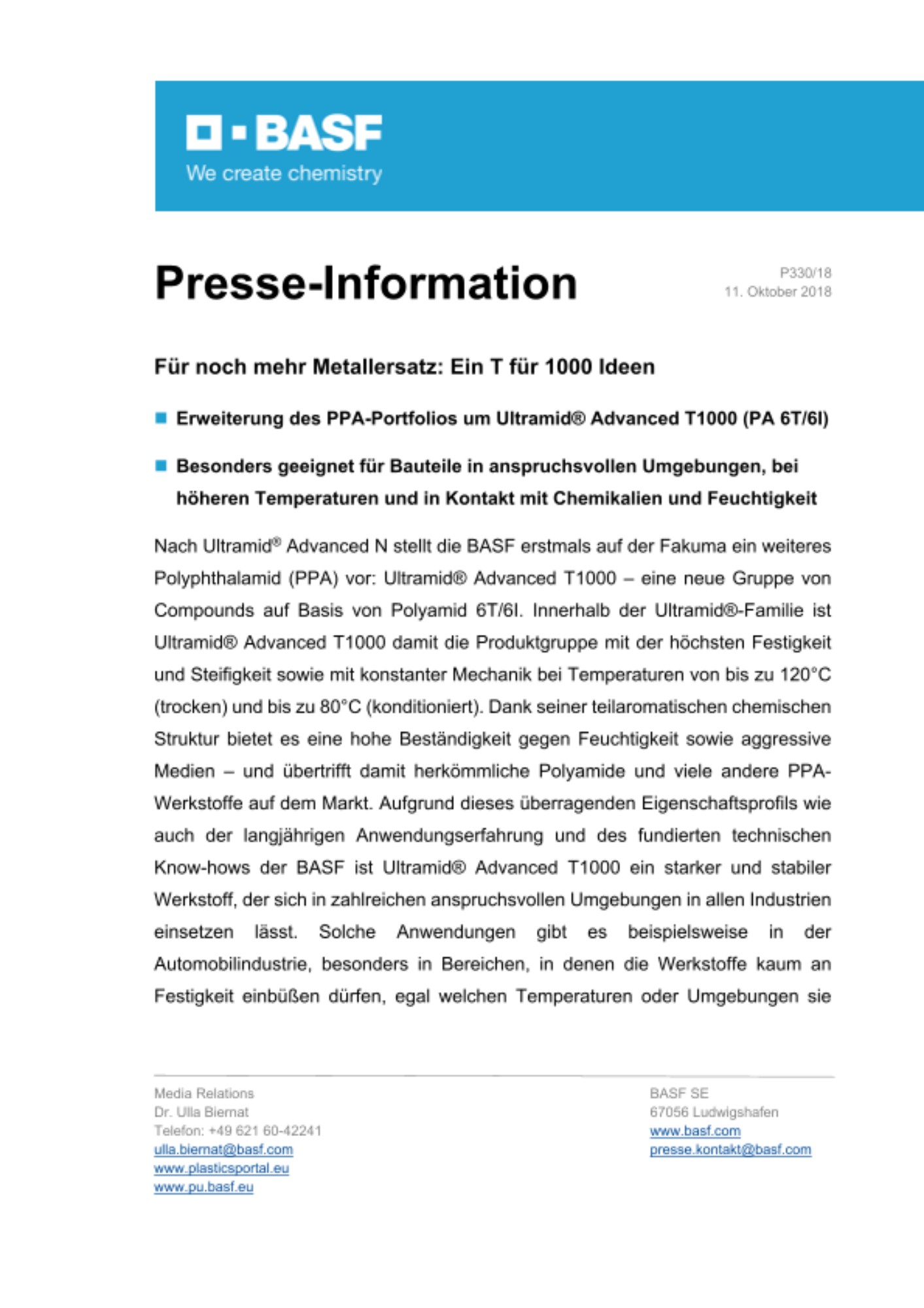 Presse-Information Presse-Information