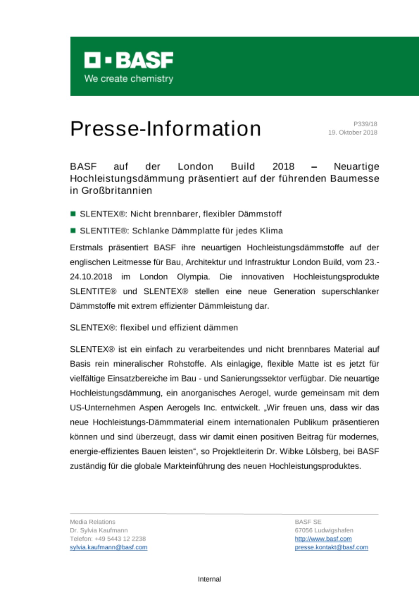 Presse-Information Presse-Information