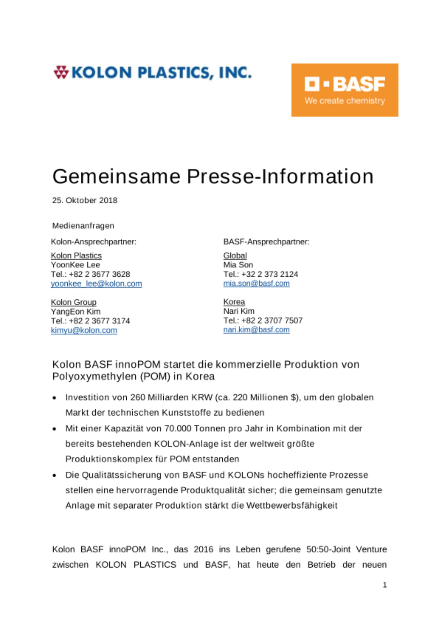 Presse-Information Presse-Information