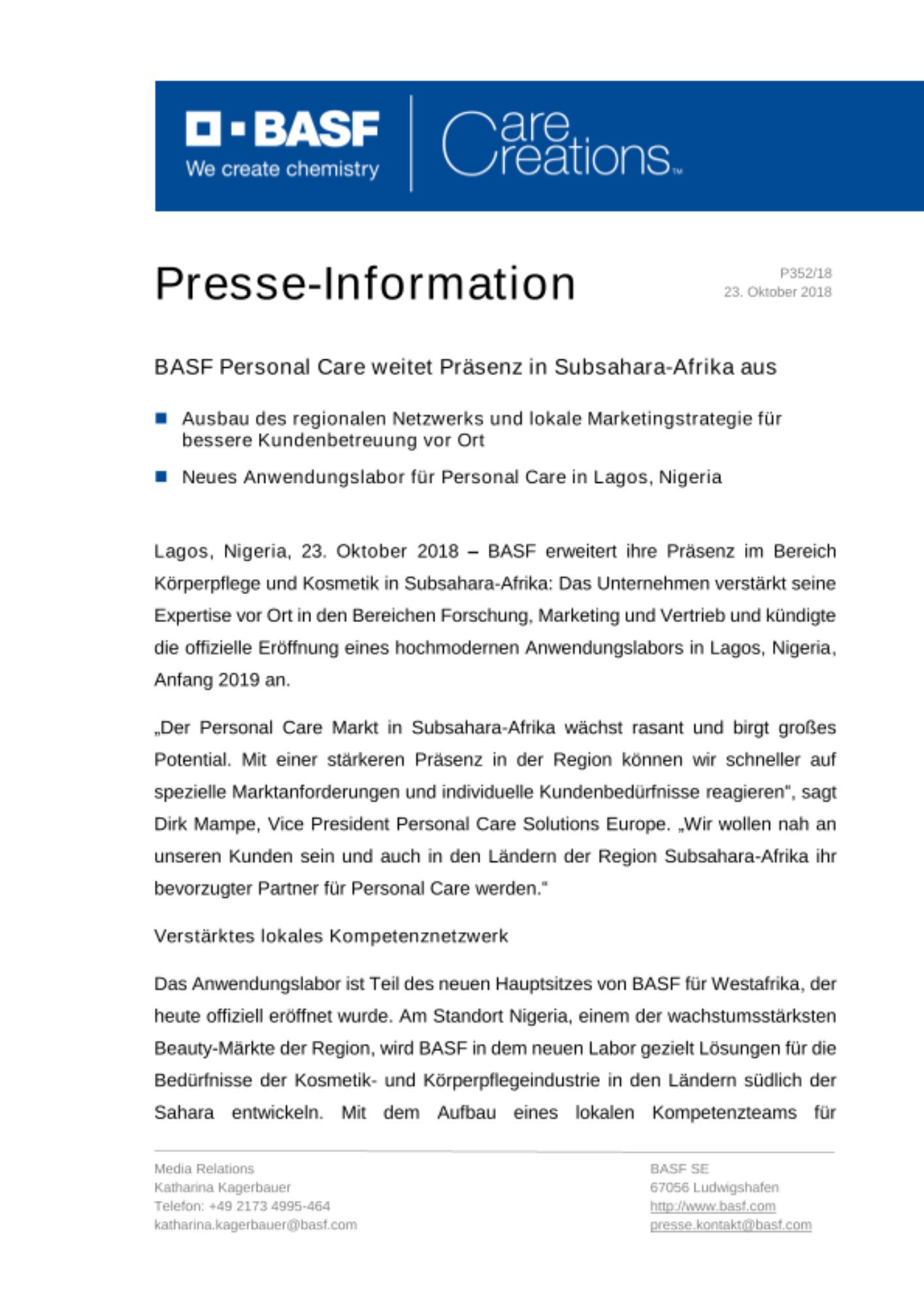 Presse-Information Presse-Information