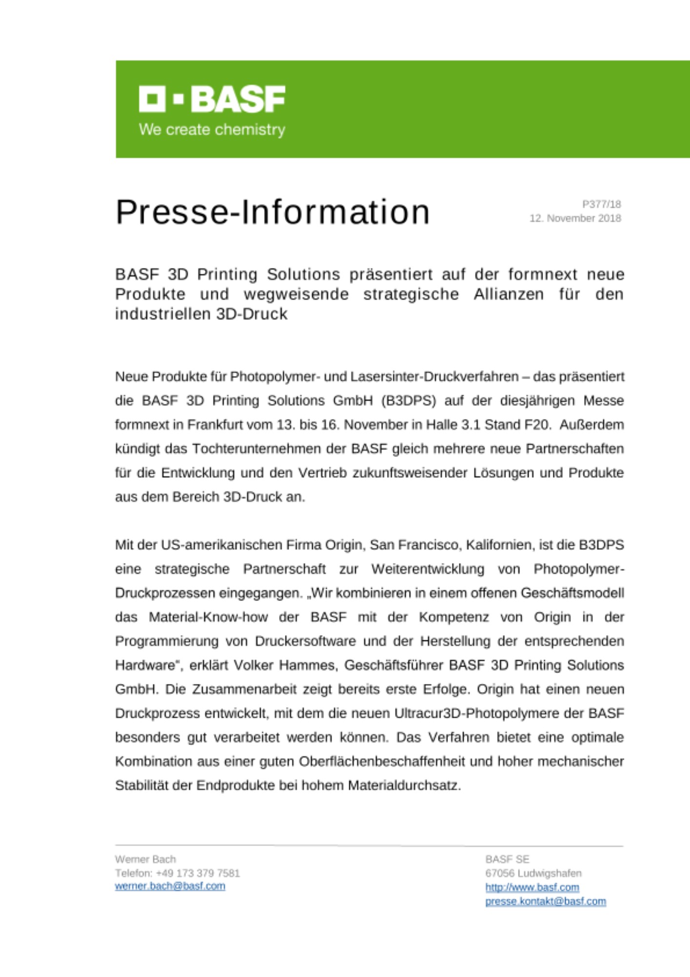 Presse-Information Presse-Information