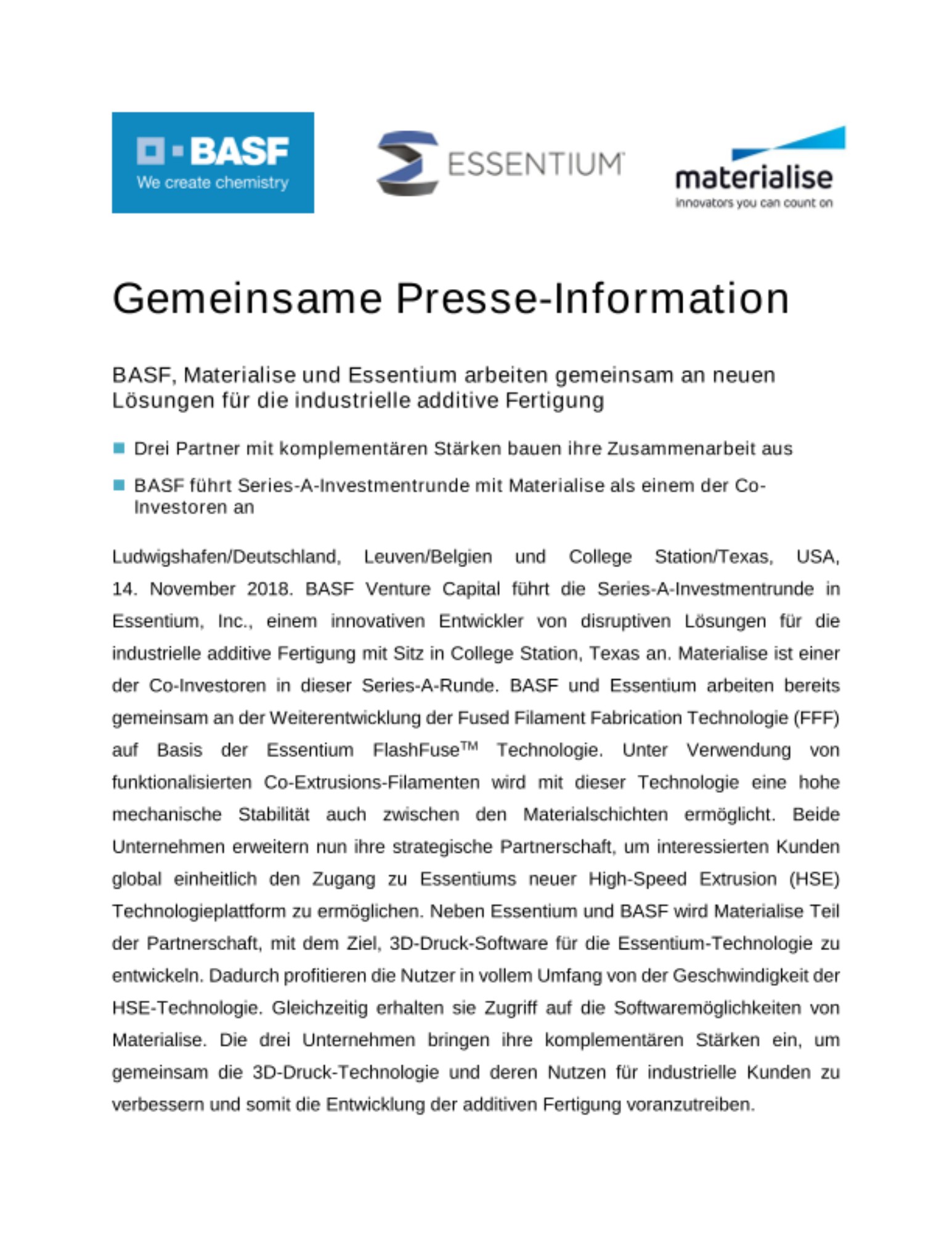 Presse-Information Presse-Information