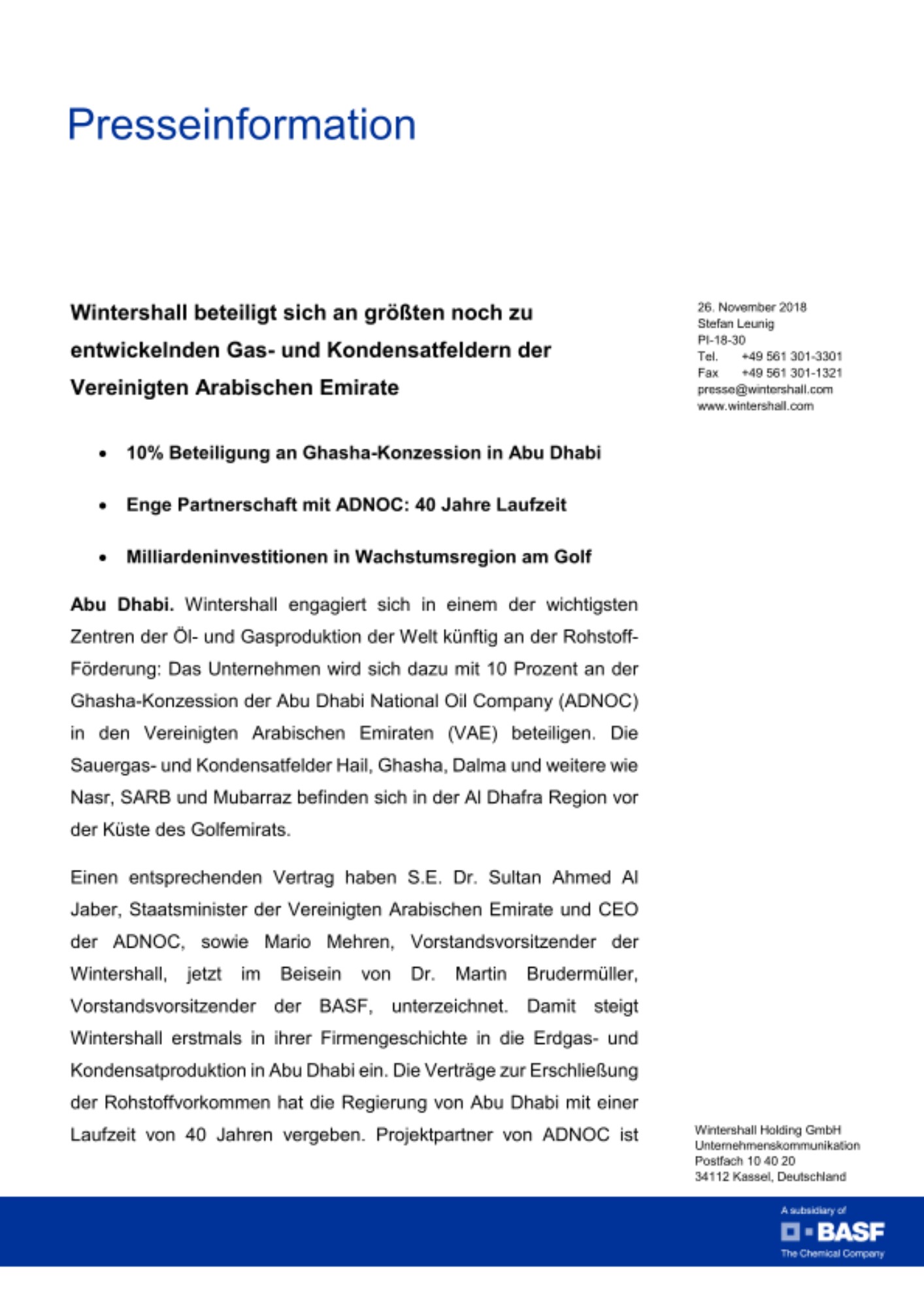 Presse-Information Presse-Information