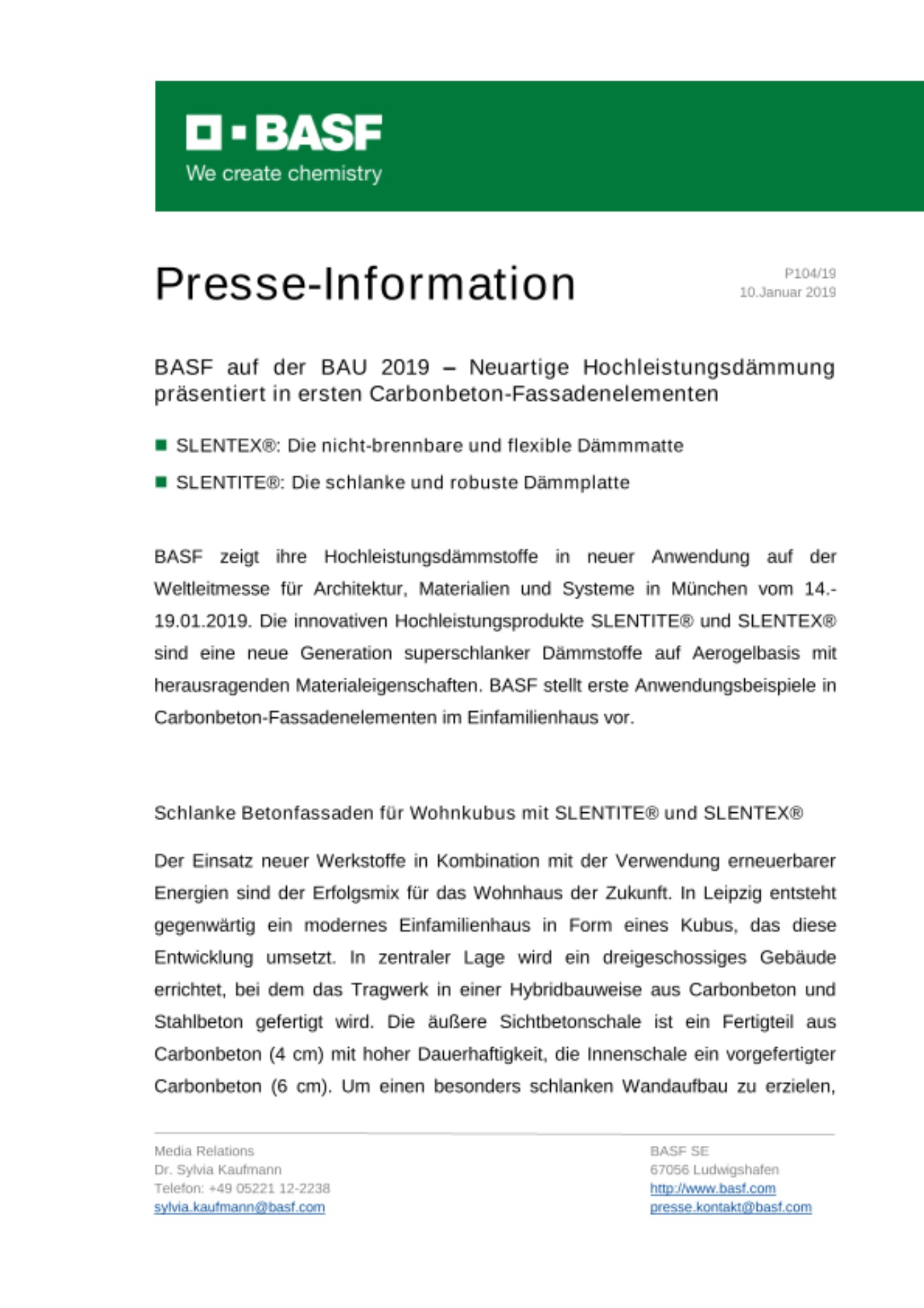 Presse-Information Presse-Information