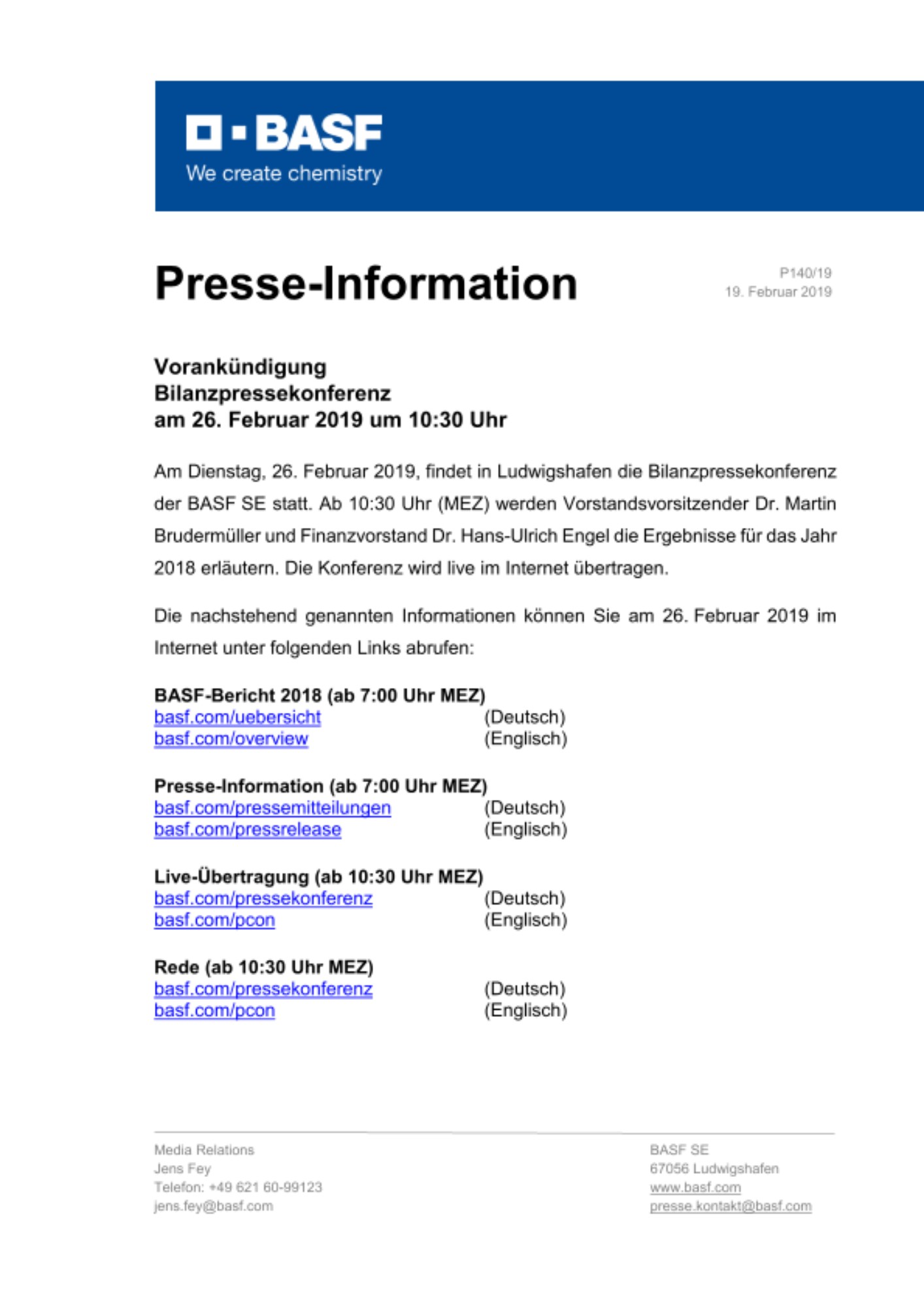 Presse-Information