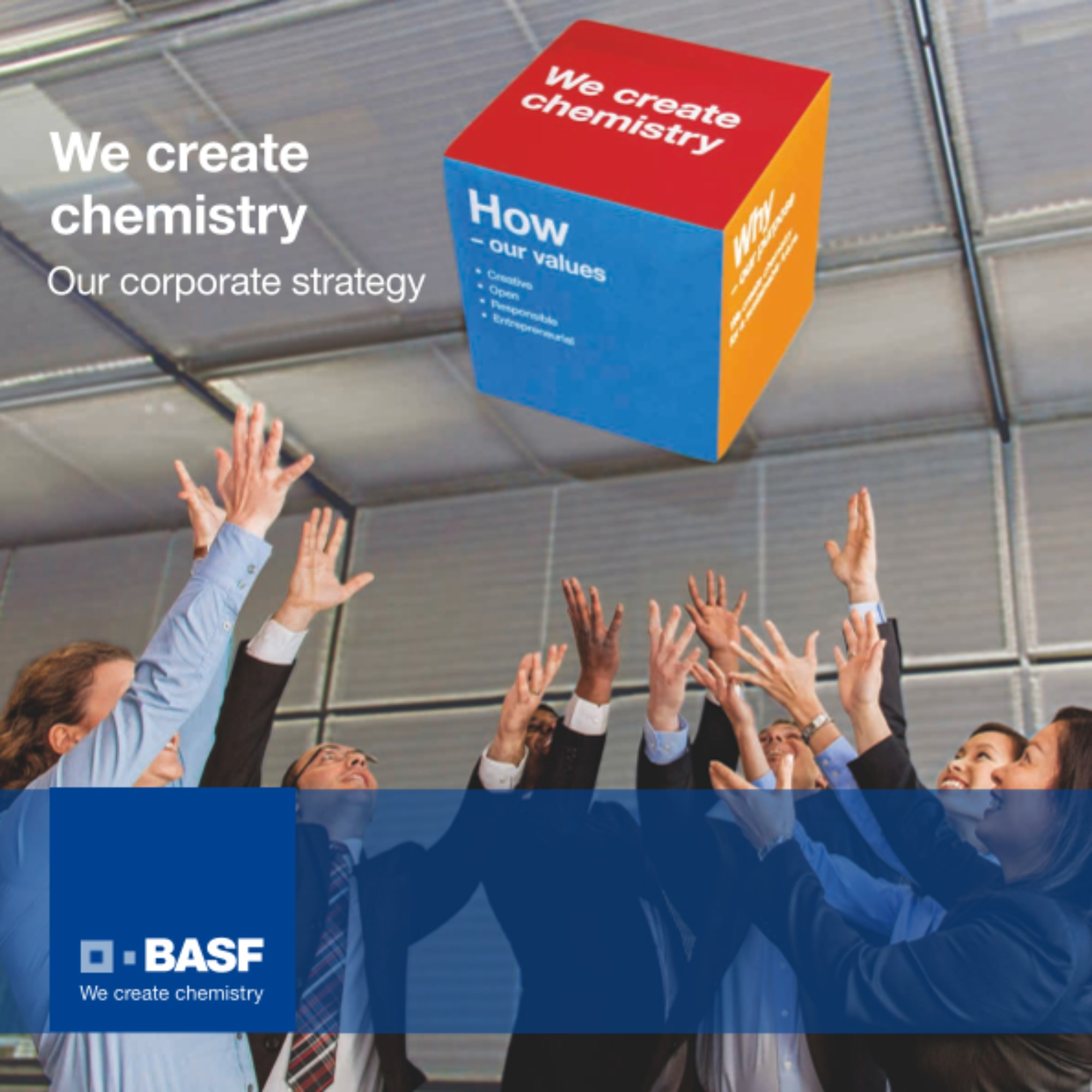 Brochure on BASF's strategic foundation