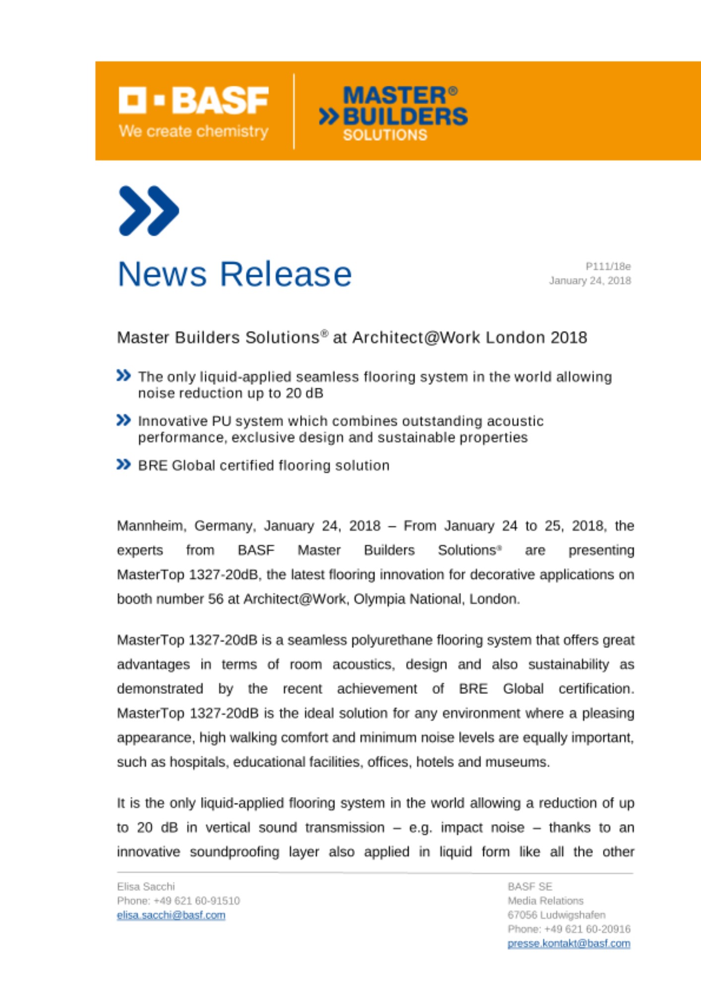 News Release News Release