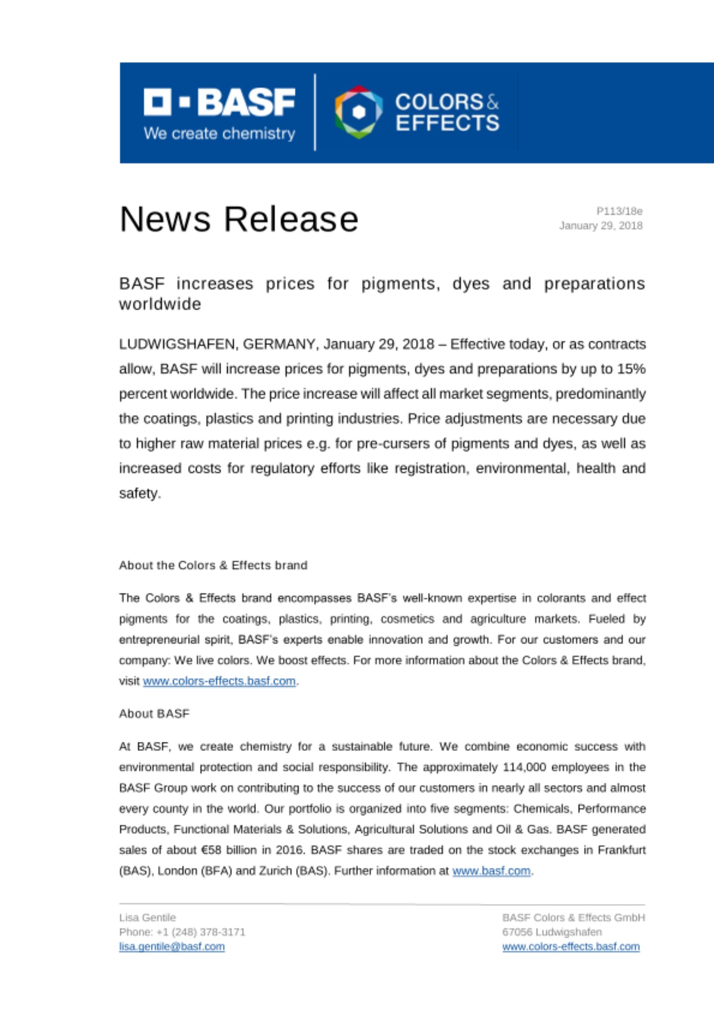 News Release News Release