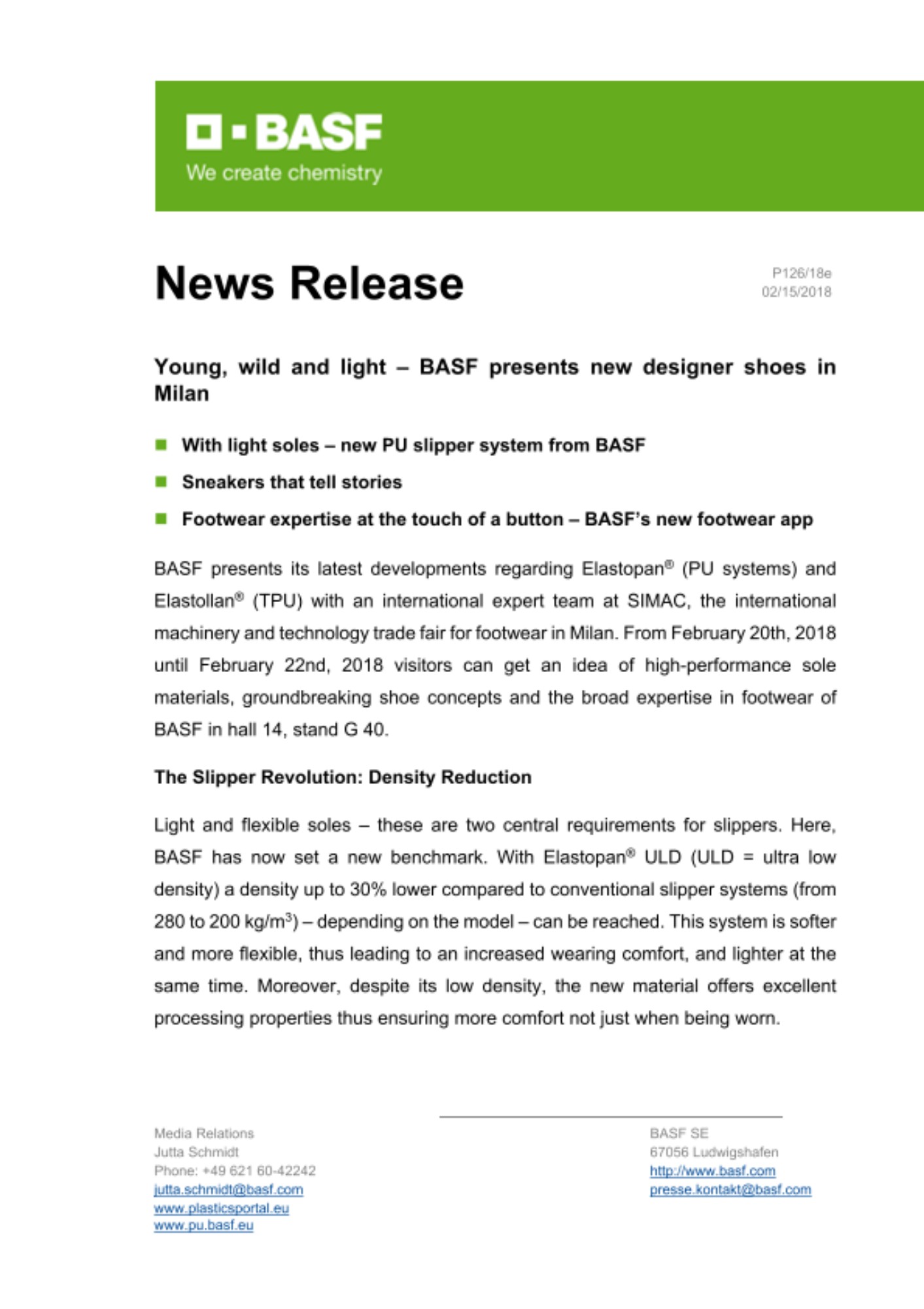 News Release News Release