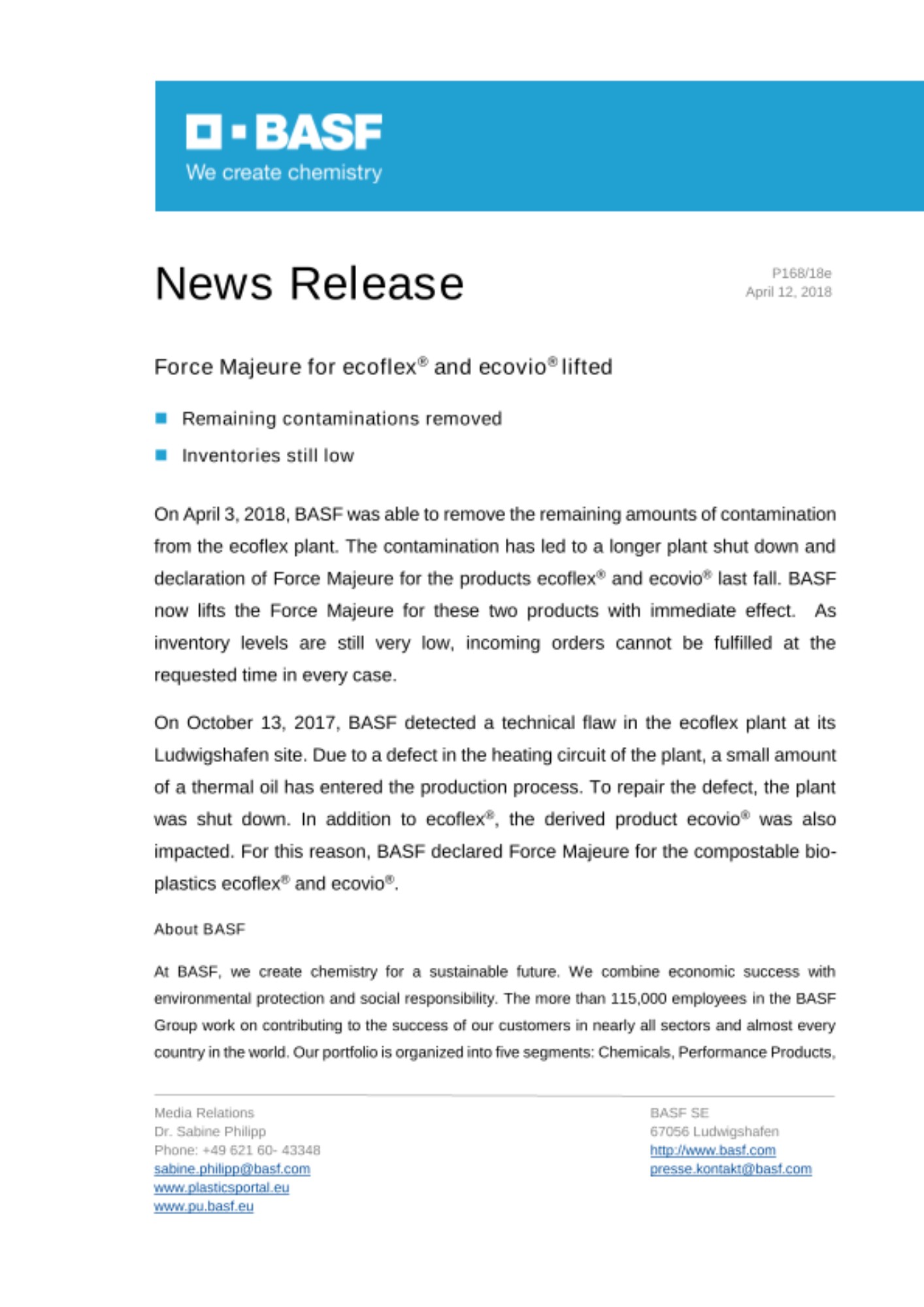 News Release News Release