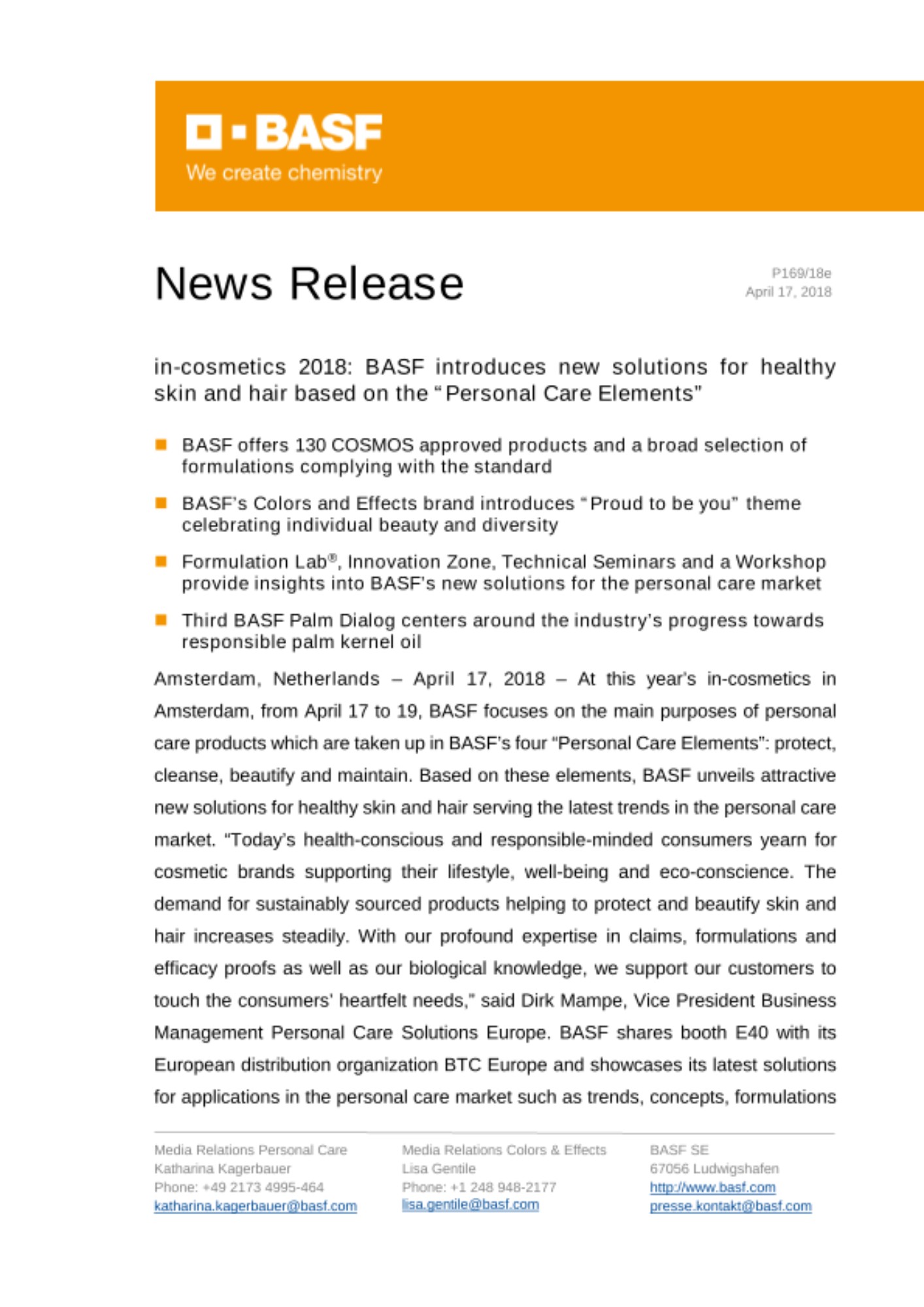 News Release News Release