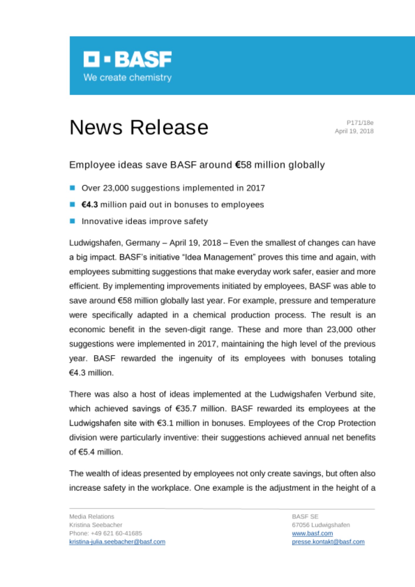 News Release News Release