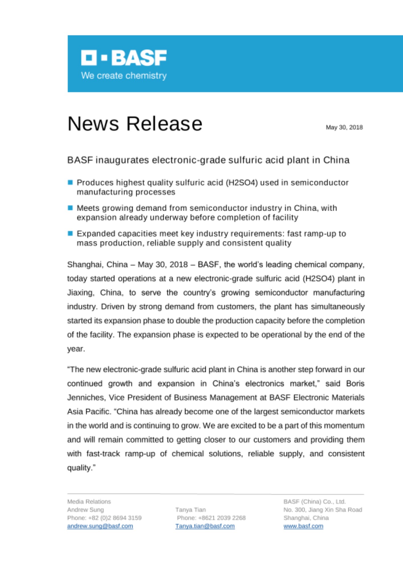 News Release News Release