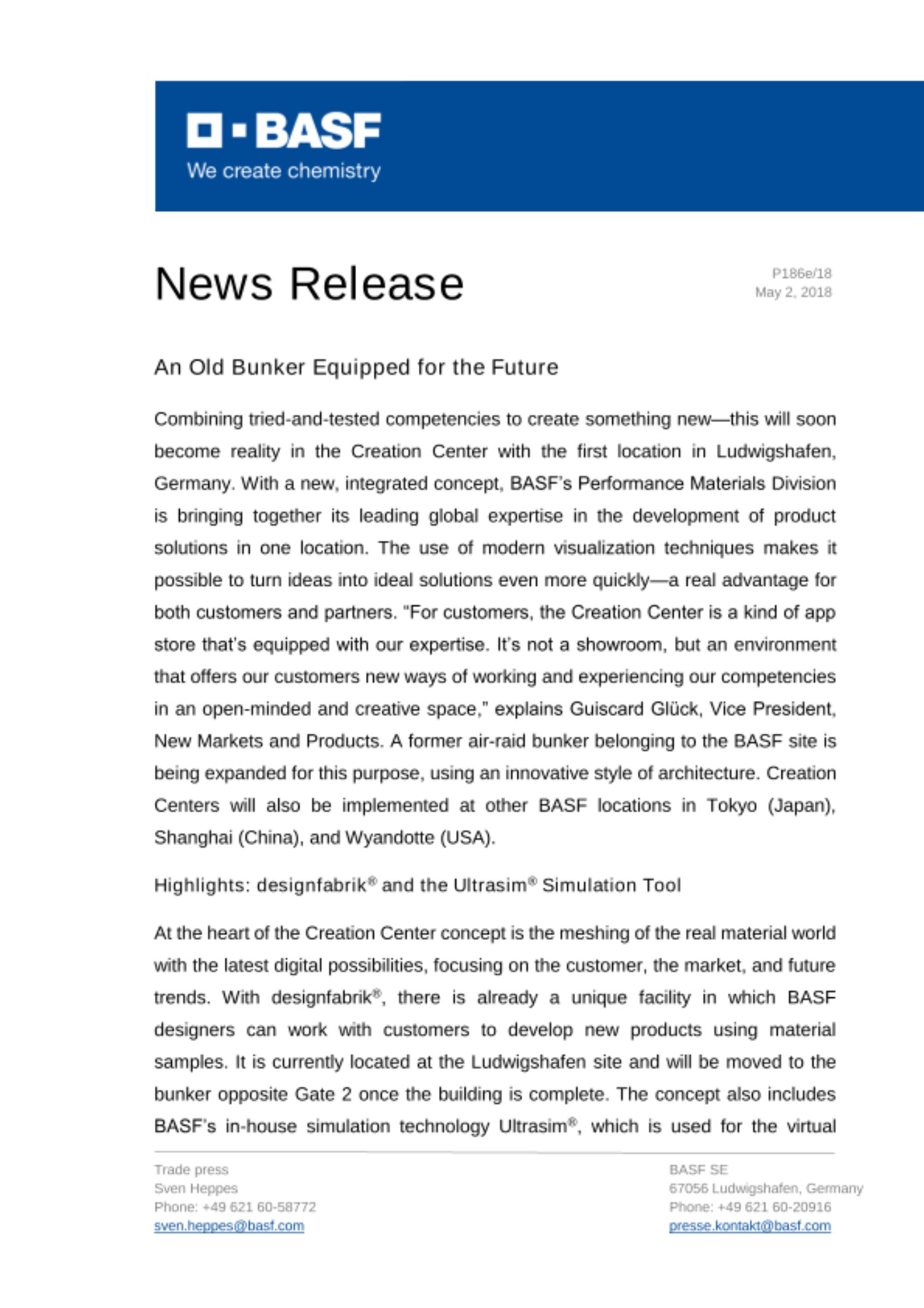 News Release News Release