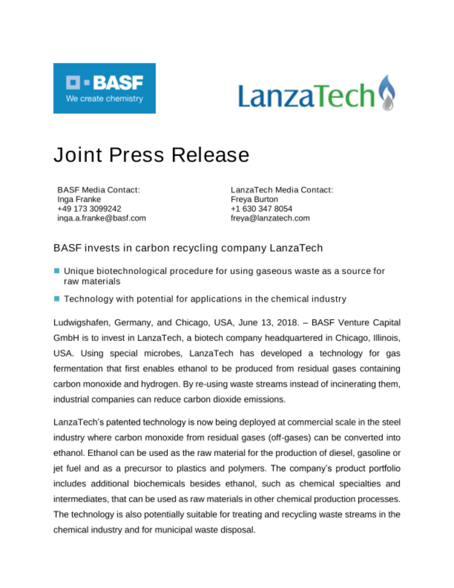 News Release News Release