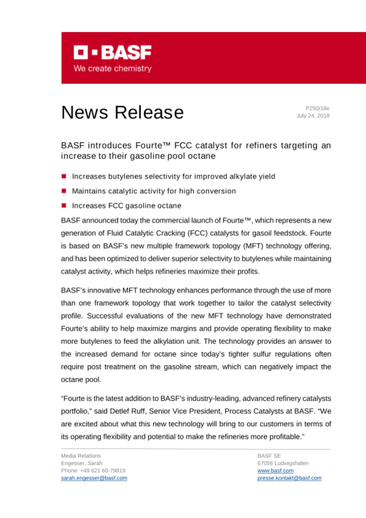 News Release News Release