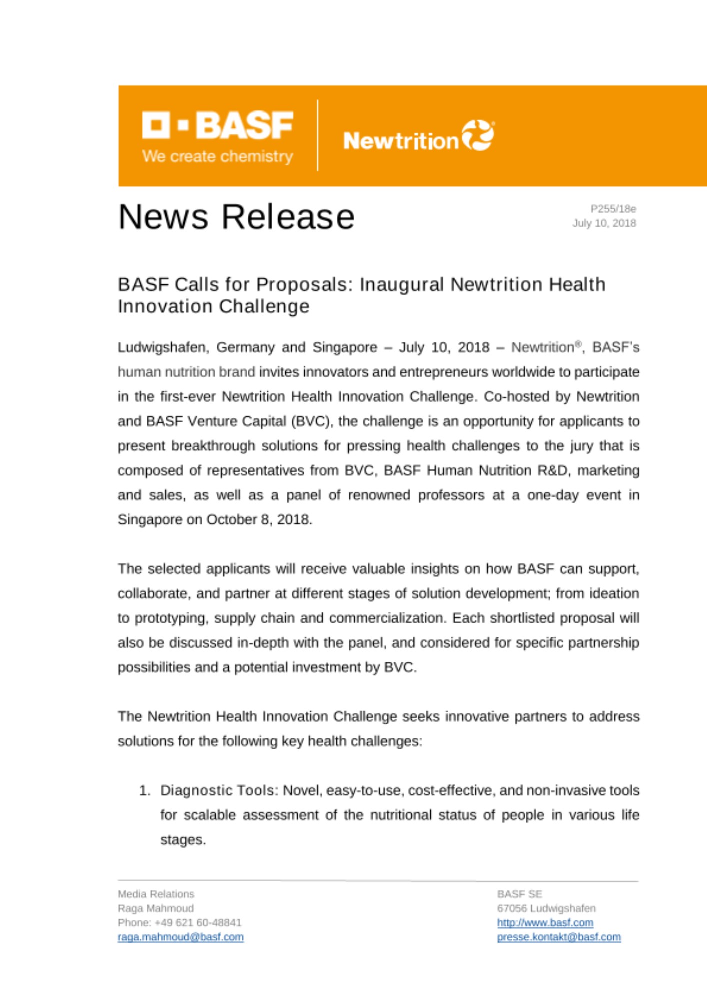 News Release News Release