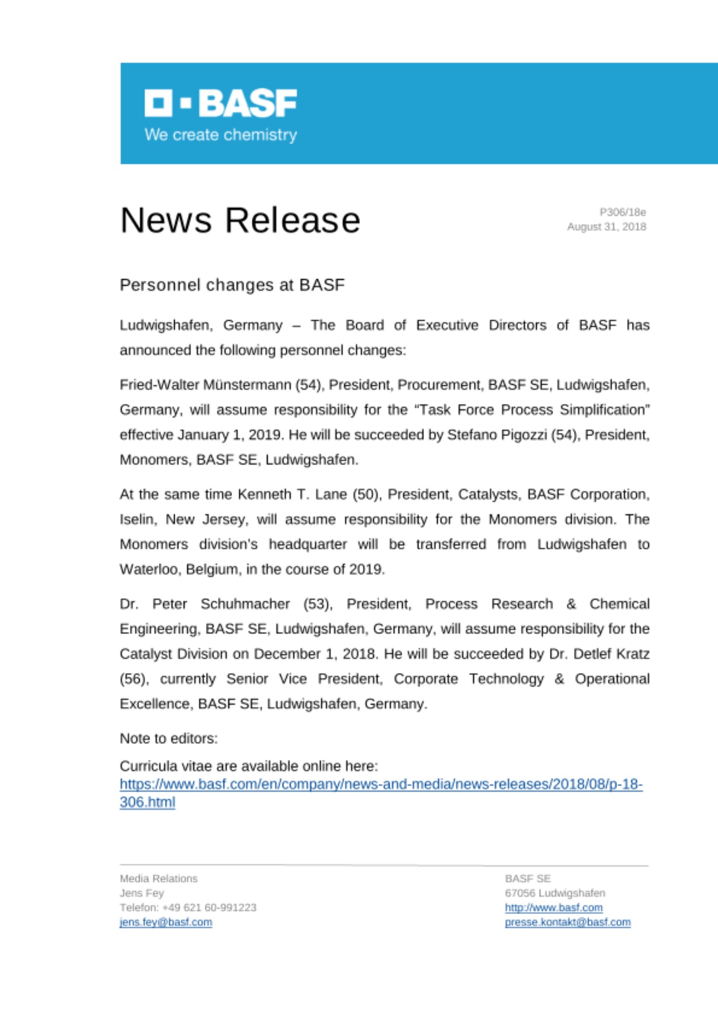 News Release News Release