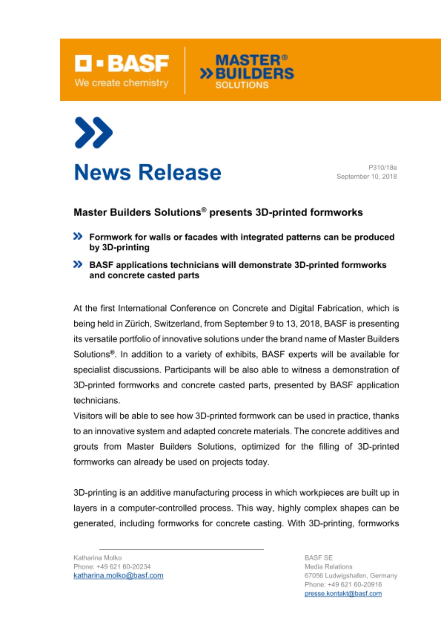 News Release News Release