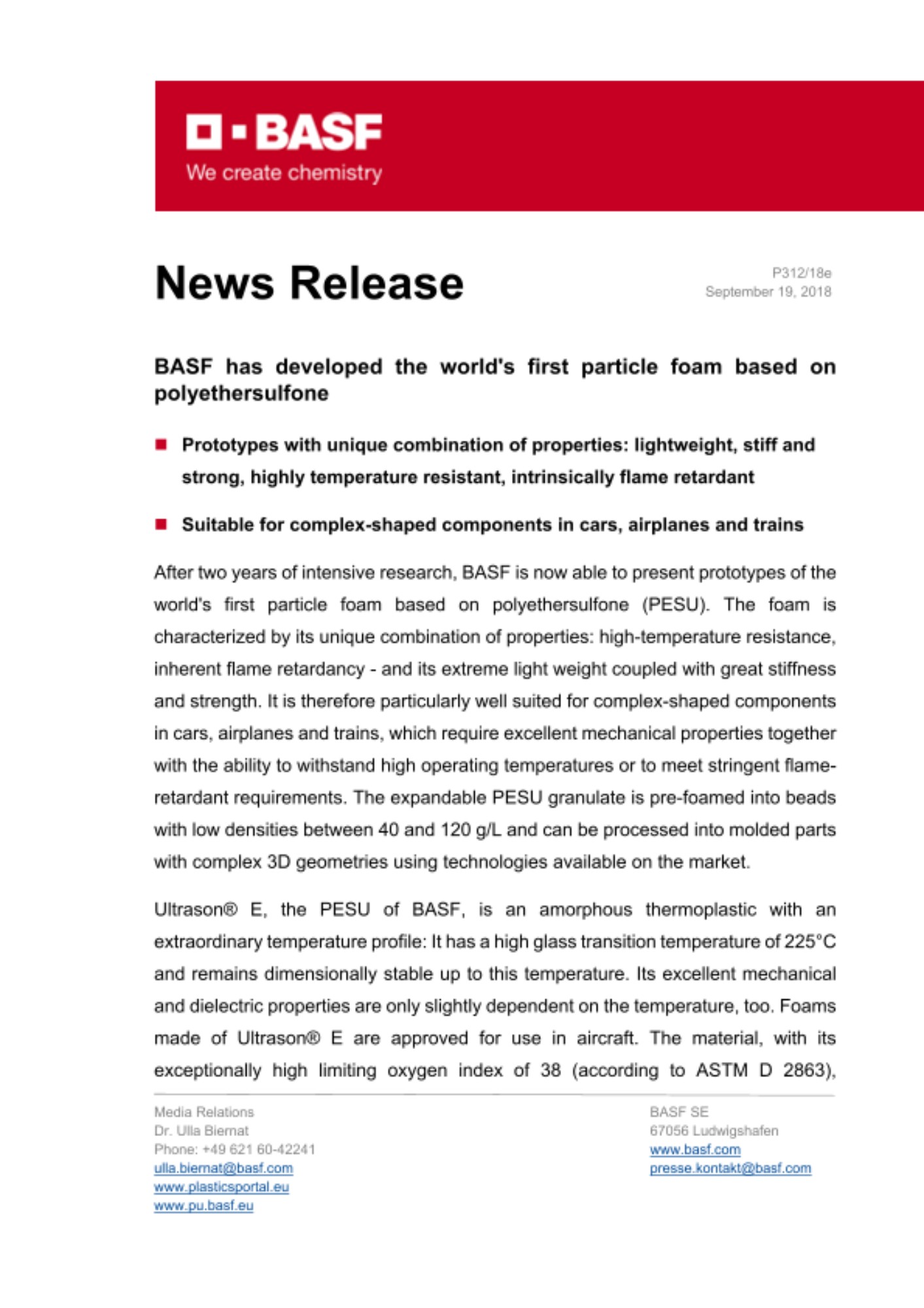 News Release News Release