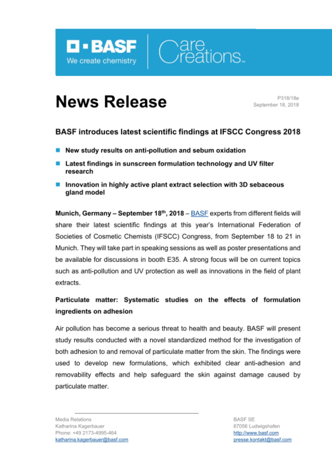 News Release News Release