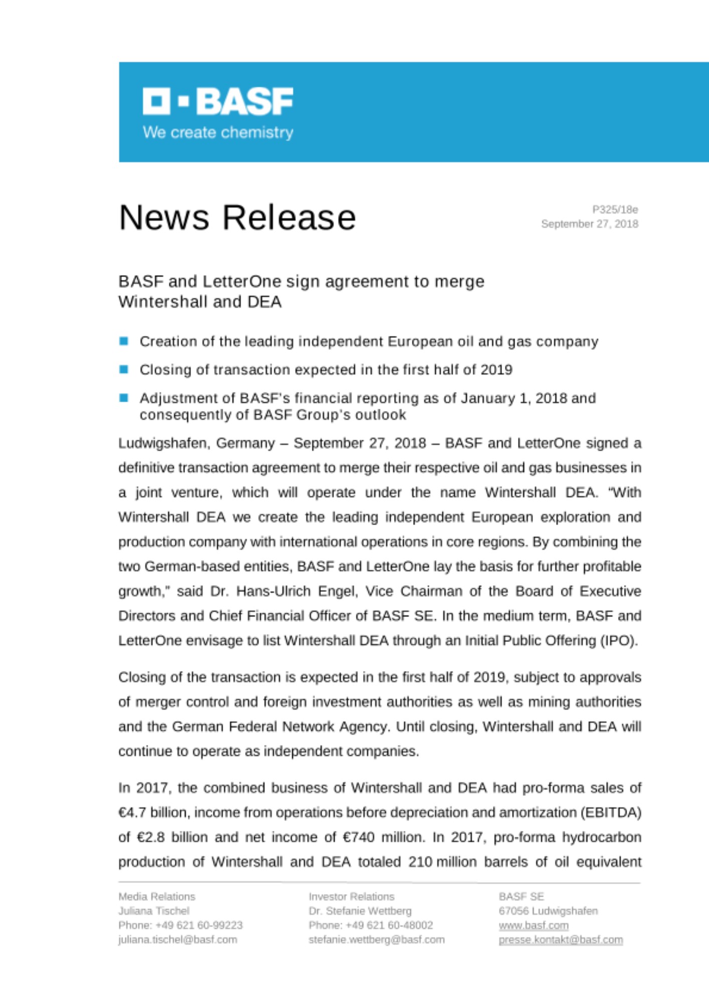 News Release News Release