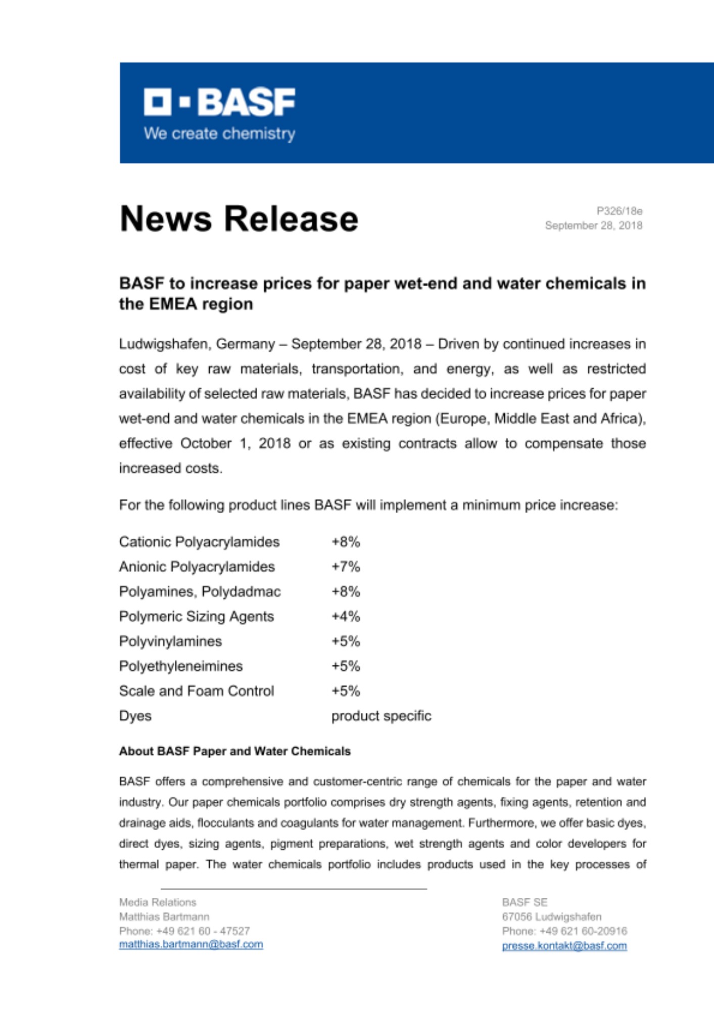 News Release News Release