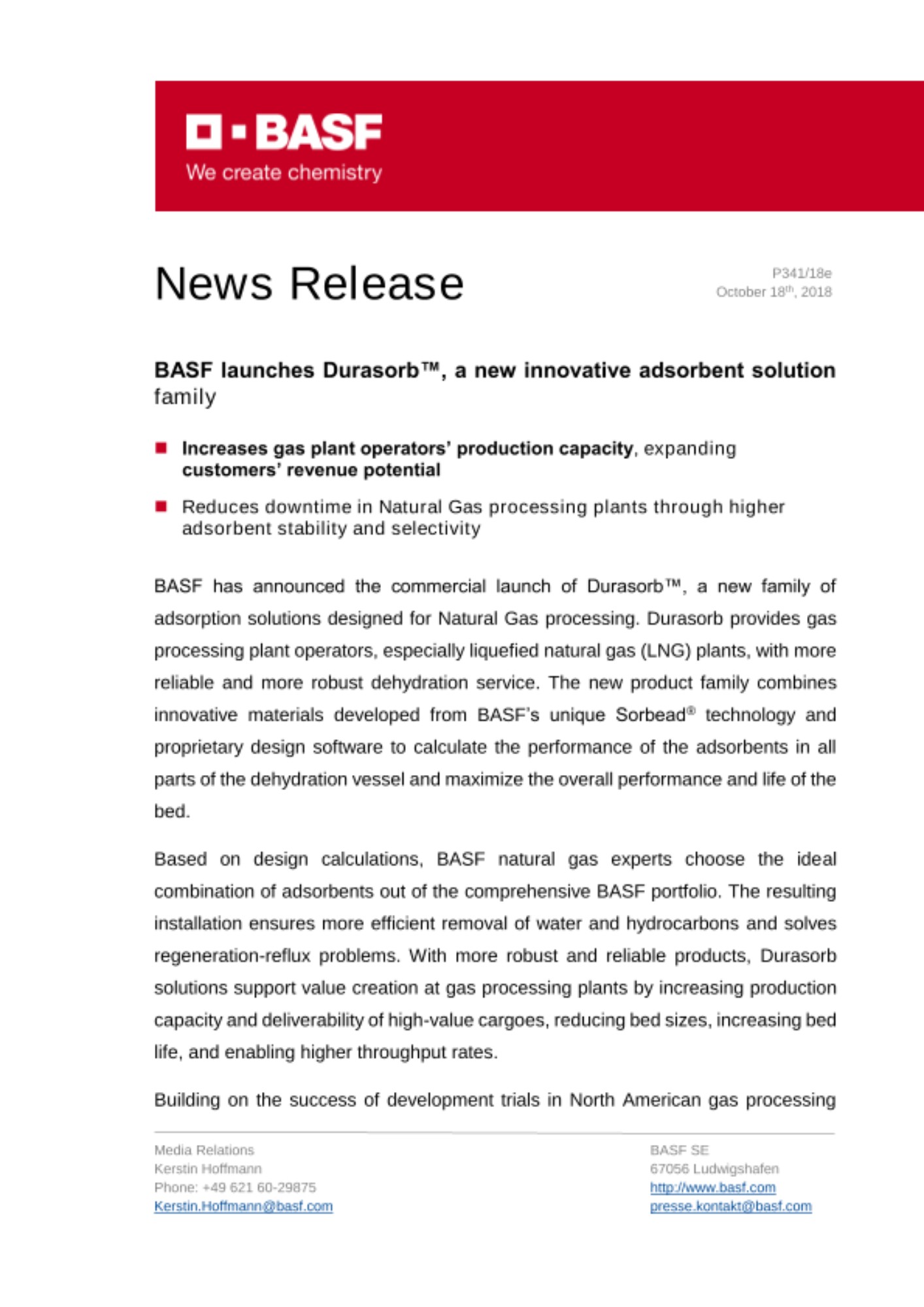 News Release News Release