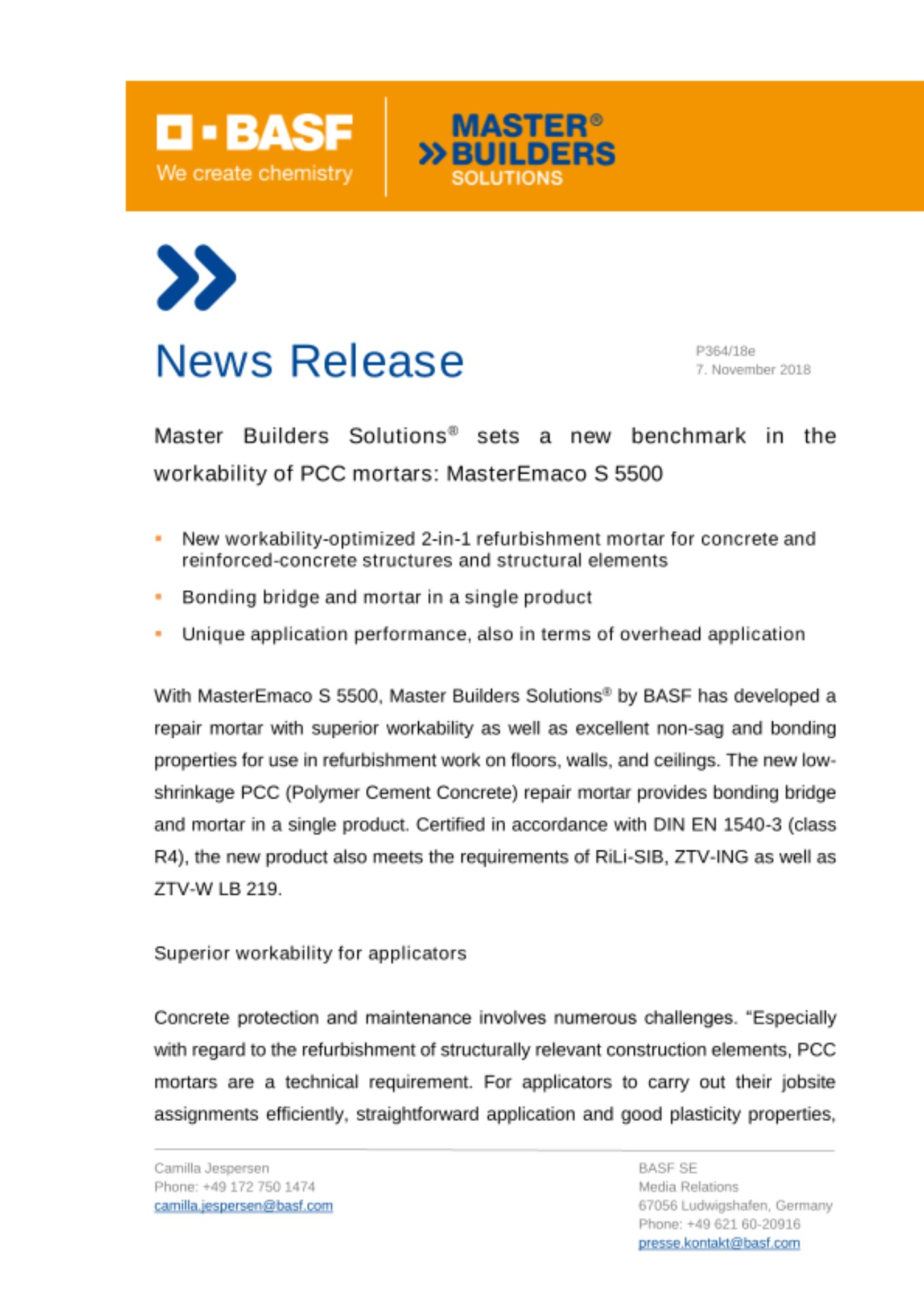 News Release News Release