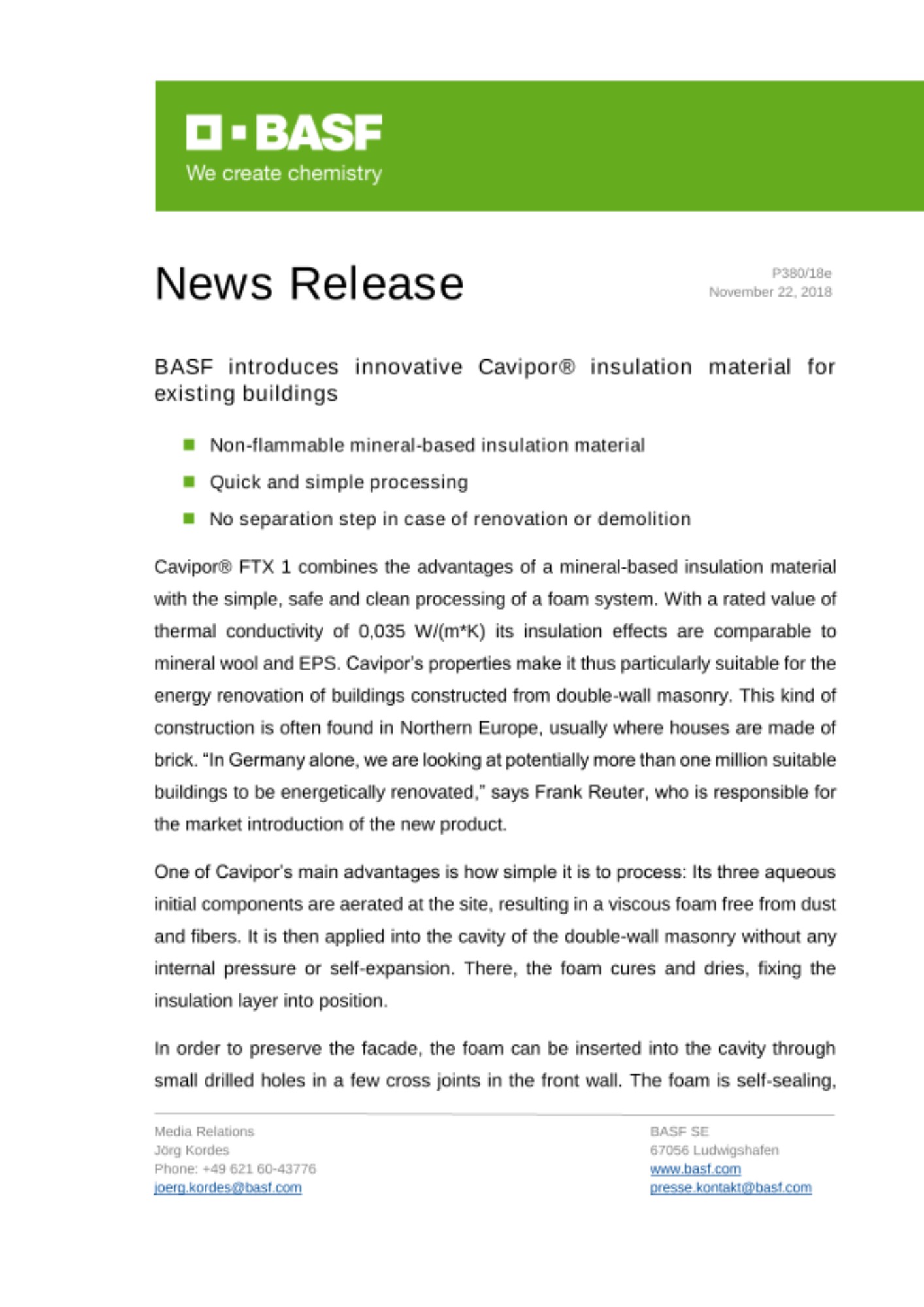 News Release News Release