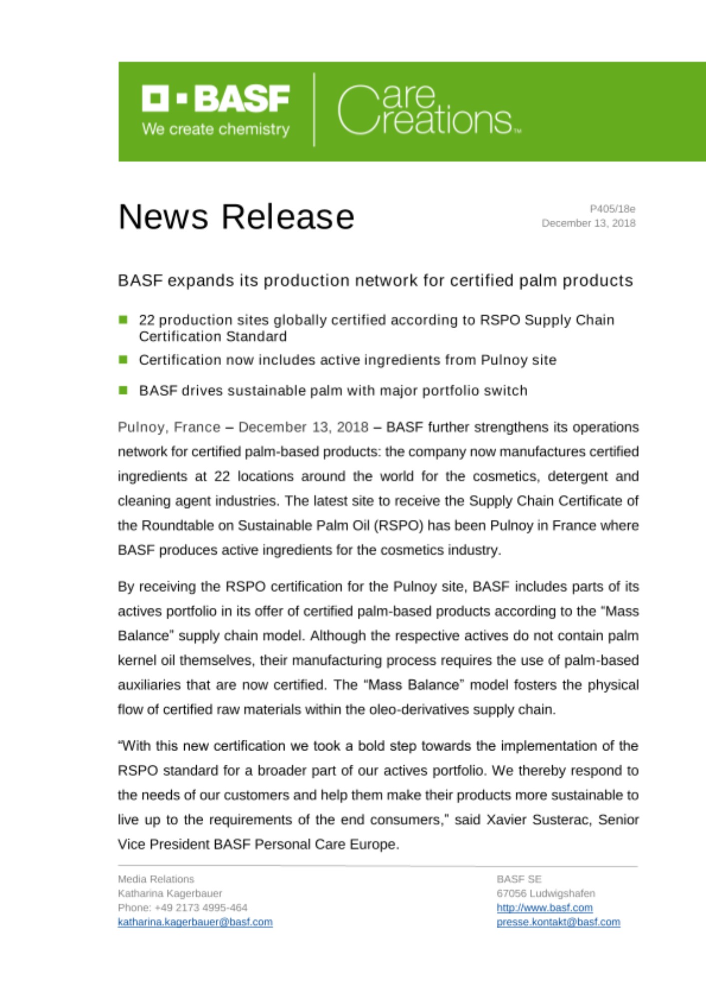 News Release News Release